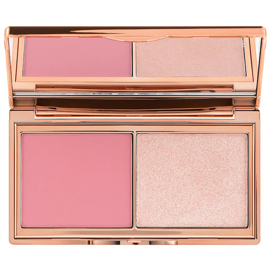 Charlotte Tilbury - Mini Hollywood Blush & Glow Palette (Paleta de Blush e Iluminador)