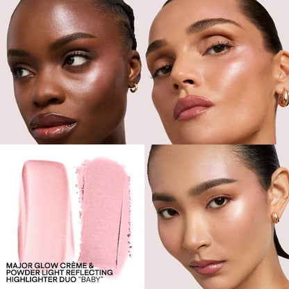 Patrick Ta - Major Glow Crème & Powder Light Reflecting Translucent Highlighter Duo