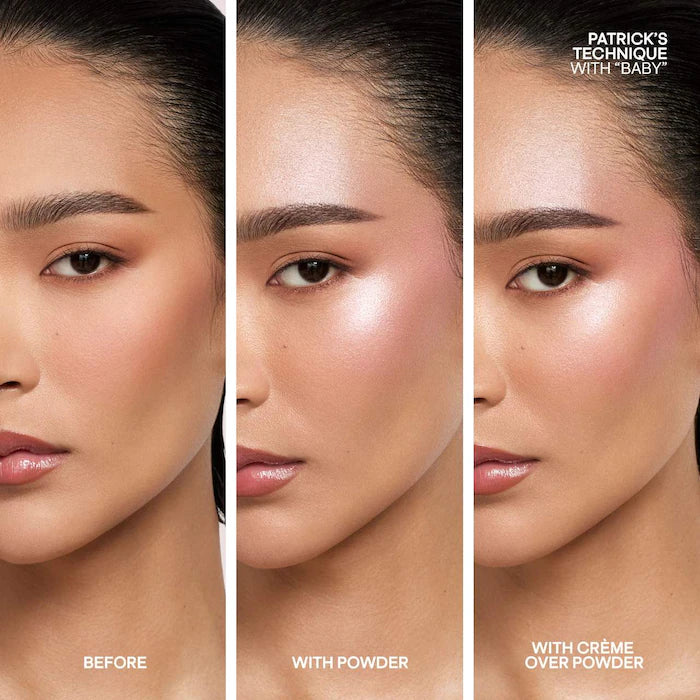 Patrick Ta - Major Glow Crème & Powder Light Reflecting Translucent Highlighter Duo