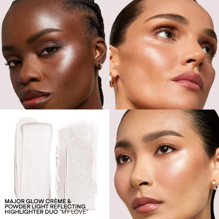Patrick Ta - Major Glow Crème & Powder Light Reflecting Translucent Highlighter Duo